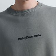 Снимка на REPLAY МЪЖКИ СУИТШЪРТ SHORT-SLEEVED CREW-NECK SWEATSHIRT GREY MILITARY 5