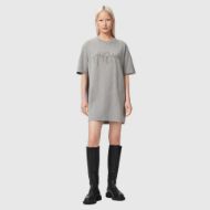Снимка на ALLSAINTS ДАМСКА РОКЛЯ CHAINS T-SHIRT DRESS GREY MELANGE 5