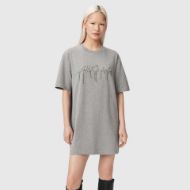Снимка на ALLSAINTS ДАМСКА РОКЛЯ CHAINS T-SHIRT DRESS GREY MELANGE 3