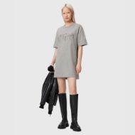 Снимка на ALLSAINTS ДАМСКА РОКЛЯ CHAINS T-SHIRT DRESS GREY MELANGE 6