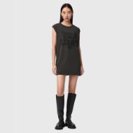 Снимка на ALLSAINTS ДАМСКА РОКЛЯ WILD BROOKE DRESS WASHED GREY 1