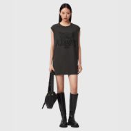 Снимка на ALLSAINTS ДАМСКА РОКЛЯ WILD BROOKE DRESS WASHED GREY 5