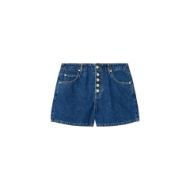 Снимка на ALLSAINTS ДАМСКИ БЕРМУДИ TAY DENIM SHORTS DARK INDIGO 6