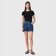 Снимка на ALLSAINTS ДАМСКИ БЕРМУДИ TAY DENIM SHORTS DARK INDIGO 3