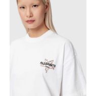 Picture of ALLSAINTS WOMEN'S PENTACLE ETTA T-SHIRT OPTIC WHITE 4
