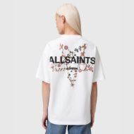 Picture of ALLSAINTS WOMEN'S PENTACLE ETTA T-SHIRT OPTIC WHITE 2