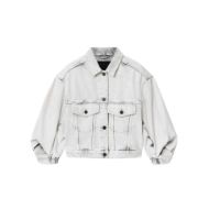 Снимка на ALLSAINTS ДАМСКО ЯКЕ LUCA DENIM JACKET BLEACHED GREY 5