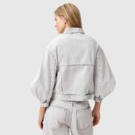 Снимка на ALLSAINTS ДАМСКО ЯКЕ LUCA DENIM JACKET BLEACHED GREY 2