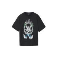 Снимка на ALLSAINTS МЪЖКА БЛУЗА PALM RIPPER SHORT SLEEVE CREW WASHED BLACK 7