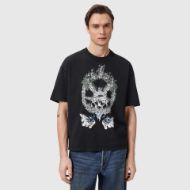 Снимка на ALLSAINTS МЪЖКА БЛУЗА PALM RIPPER SHORT SLEEVE CREW WASHED BLACK 1