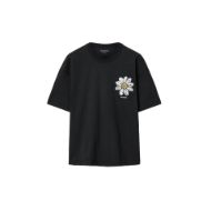 Снимка на ALLSAINTS МЪЖКА БЛУЗА PETALS SHORT SLEEVE CREW WASHED BLACK 7