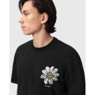 Снимка на ALLSAINTS МЪЖКА БЛУЗА PETALS SHORT SLEEVE CREW WASHED BLACK 3