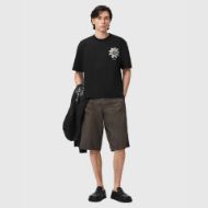 Снимка на ALLSAINTS МЪЖКА БЛУЗА PETALS SHORT SLEEVE CREW WASHED BLACK 6