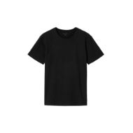 Picture of ALLSAINTS MEN'S FLAX SHORT SLEEVE CREW JET BLACK 7