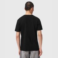 Picture of ALLSAINTS MEN'S FLAX SHORT SLEEVE CREW JET BLACK 2