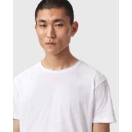 Picture of ALLSAINTS MEN'S FLAX SHORT SLEEVE CREW OPTIC WHITE 3