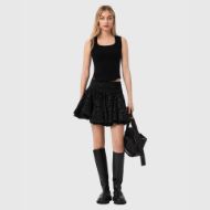 Снимка на ALLSAINTS ДАМСКА ПОЛА DOTTY SKIRT В ЧЕРНО 6