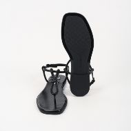 Picture of KARL LAGERFELD WOMEN'S OLYMPIA II AUTOGRAPH SLING IN BLACK GLITTER MONO 2