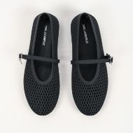 Picture of KARL LAGERFELD WOMEN'S JELLY BALLET MARY JANE IN BLACK 3
