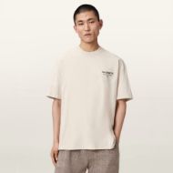 Снимка на ALLSAINTS МЪЖКА БЛУЗА DREAMER SHORT SLEEVE CREW DUSK WHITE 1