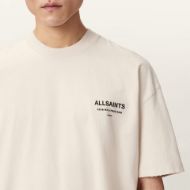 Снимка на ALLSAINTS МЪЖКА БЛУЗА DREAMER SHORT SLEEVE CREW DUSK WHITE 4
