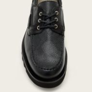 Picture of ALLSAINTS MEN'S SKIFF BOAT SHOES IN BLACK 5