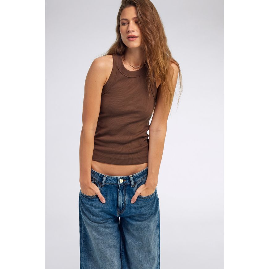 Picture of GAS WOMEN'S KARLA TOP 4852 DARK EARTH