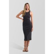 Picture of GAS WOMEN'S KARLA DRESS 3929 PHANTOM DARK GRAY 1
