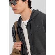 Picture of GAS MEN'S SWEN FULL.ZIP AUTH. 3929 PHANTOM DARK GRAY 4