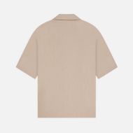 Picture of OTP MEN'S PLEATED MARAIS SHIRT IN SAND 3