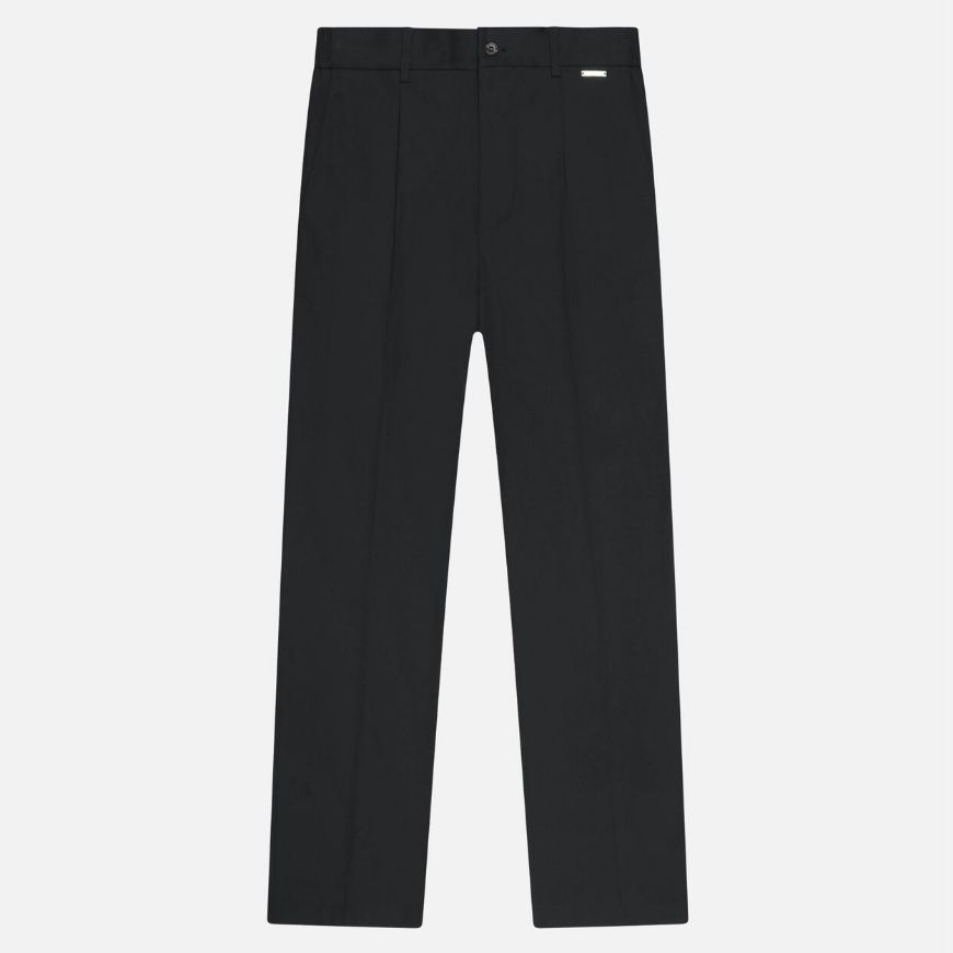 Picture of OTP MEN'S PLEATED MARAIS TROUSERS IN BLACK