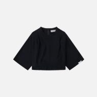 Picture of OTP WOMEN'S PLEATED MONA TOP BLACK 4