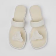 Picture of CAMPER WOMEN'S FLAT SANDAL DANA IN WHITE 4