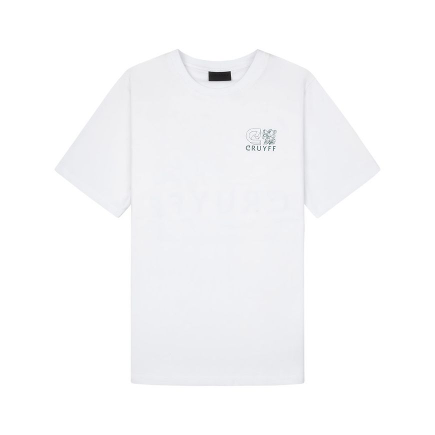 Picture of CRUYFF MEN'S SPIRIT TEE IN WHITE