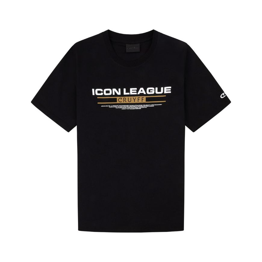Picture of CRUYFF MEN'S ULTRA TEE IN BLACK/GOLD