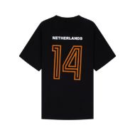Picture of CRUYFF MEN'S TEAM CRUYFF TEE IN BLACK (NETHERLANDS) 2