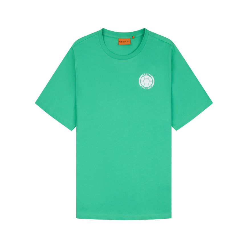 Picture of CRUYFF MEN'S TEAM CRUYFF TEE IN DEEP MINT (BULGARIA)