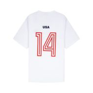 Picture of CRUYFF MEN'S TEAM CRUYFF TEE IN WHITE (USA) 2