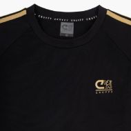 Picture of CRUYFF SPORTS MEN'S ONYX TEE IN BLACK/GOLD 4