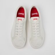 Picture of CAMPER MEN'S PEU TOURING TEXTILE SNEAKERS IN WHITE 3