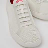 Picture of CAMPER MEN'S PEU TOURING TEXTILE SNEAKERS IN WHITE 4