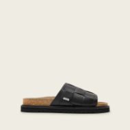 Снимка на ALLSAINTS МЪЖКИ СЛАЙДОВЕ RANDAL WOVEN LEATHER SANDALS BLACK 1