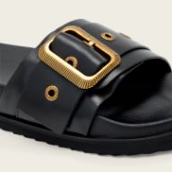 Снимка на ALLSAINTS ДАМСКИ СЛАЙДОВЕ ELLIE WESTERN SANDALS BLACK 4