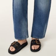 Снимка на ALLSAINTS ДАМСКИ СЛАЙДОВЕ ELLIE WESTERN SANDALS BLACK 6