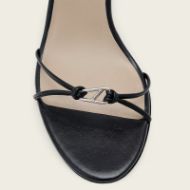 Снимка на ALLSAINTS ДАМСКИ САНДАЛИ ALI LEATHER LACE SILETTO SANDALS BLACK 5