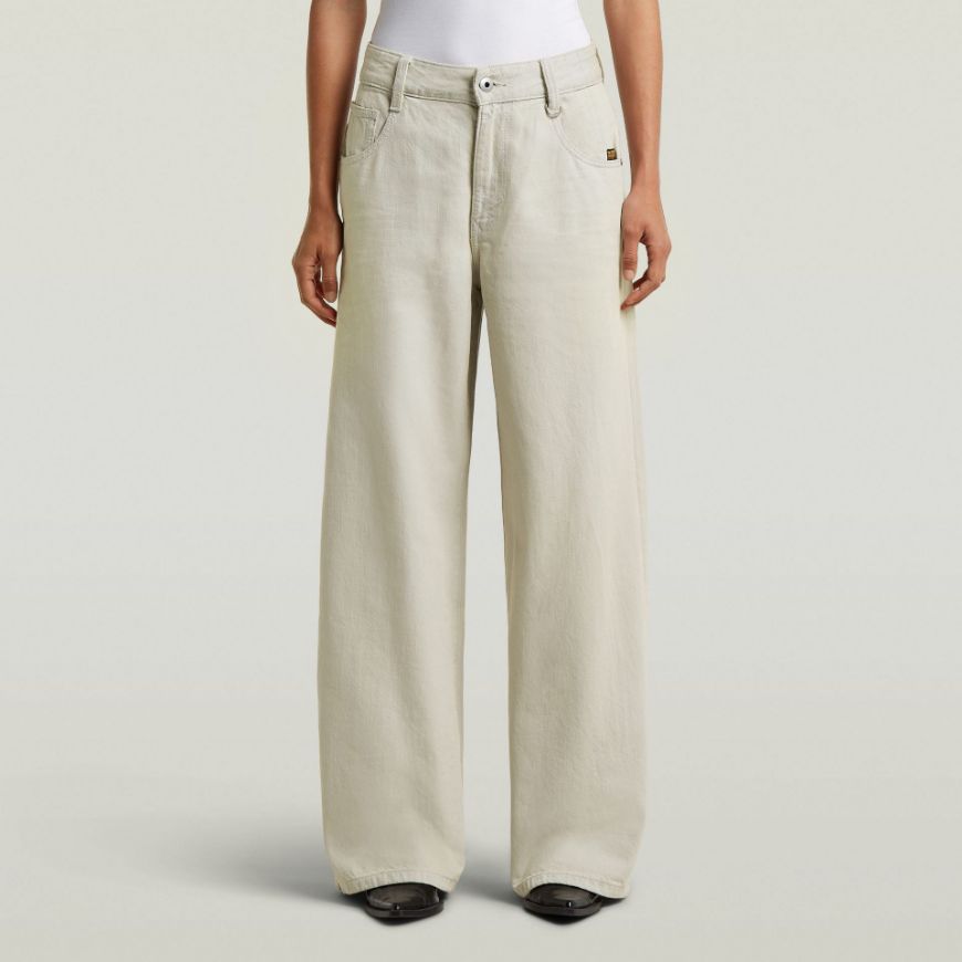 Снимка на G-STAR ДАМСКИ ДЕНИМ SKATER HIGH LOOSE JEANS В BEACHED FADED VIVIANITE GREY