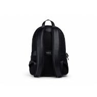Picture of REPLAY MEN'S SOLID-COLOUR BACKPACK WITH DIAMOND LOGO IN BLACK 3