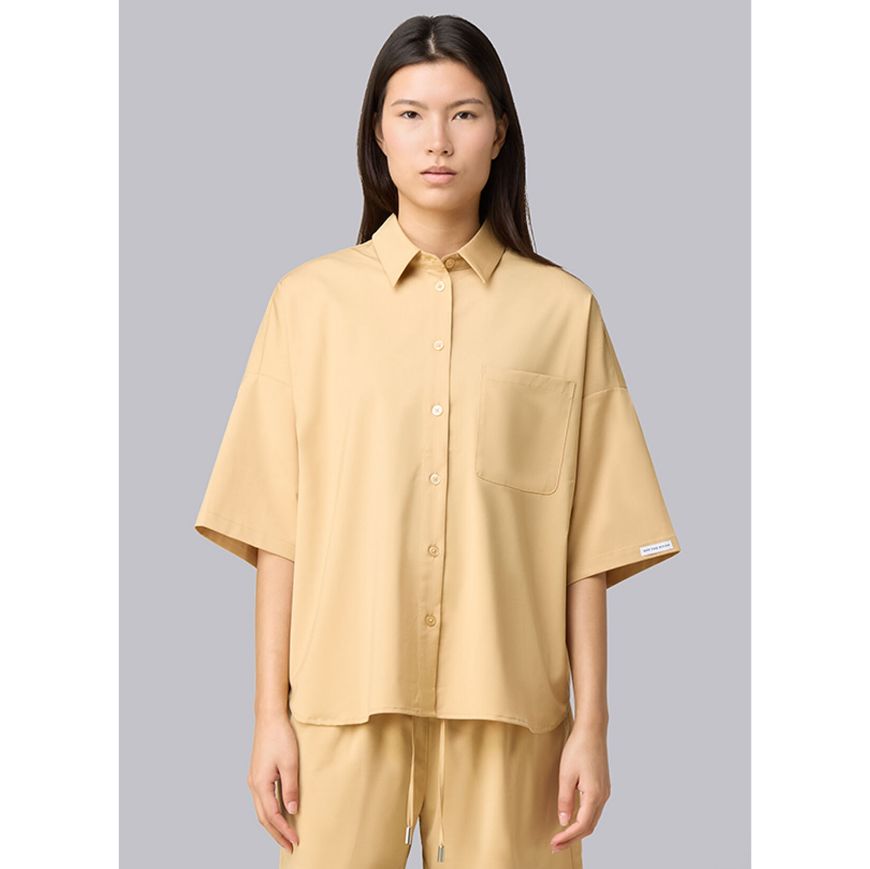 Picture of OTP WOMEN'S MARIMIX SHIRT IN LATTE BEIGE