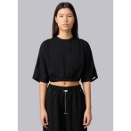 Picture of OTP WOMEN'S PLEATED MONA TOP BLACK 1