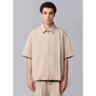 Picture of OTP MEN'S PLEATED MARAIS SHIRT IN SAND 1